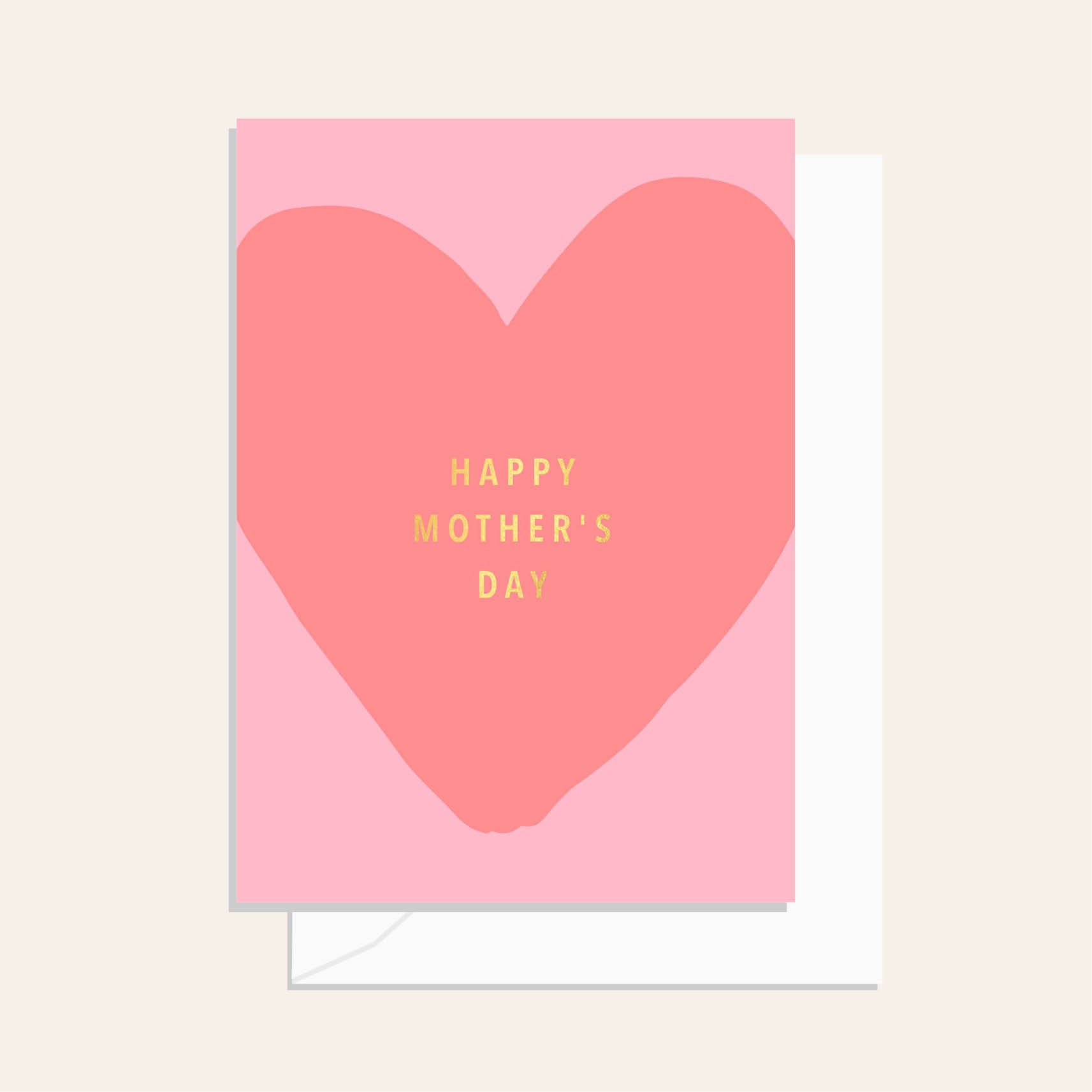 Mother's Day Heart Pink