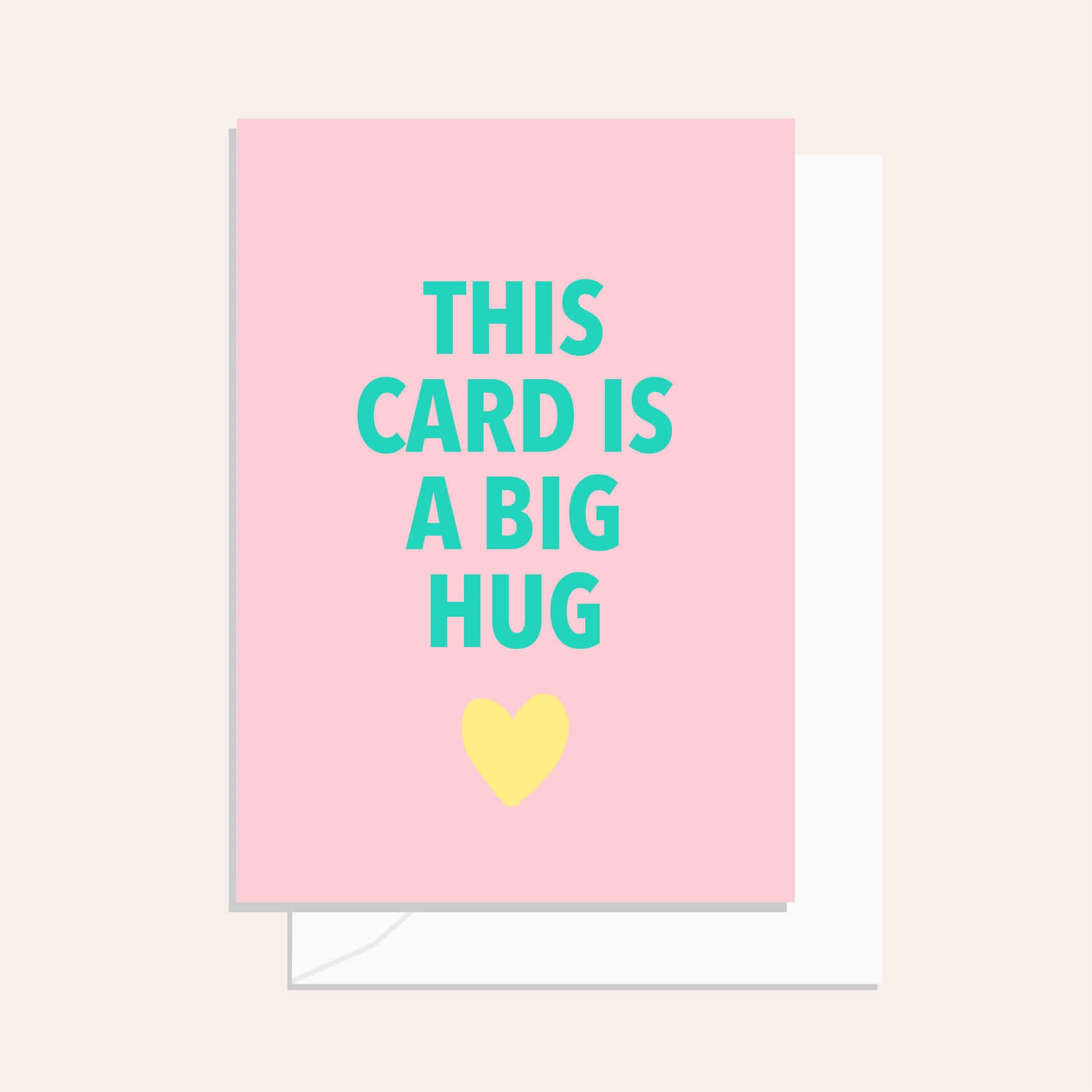 Big Hug Card Sorbet