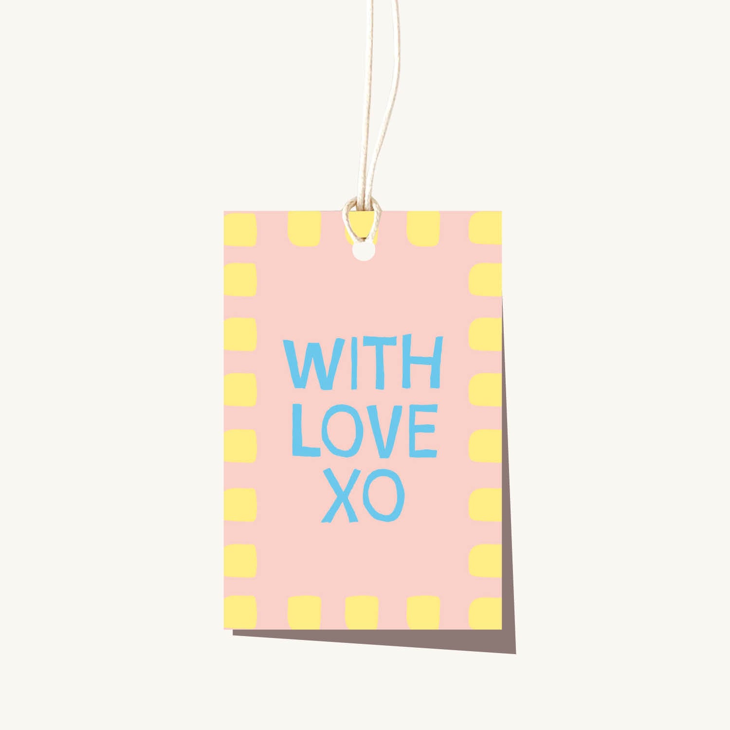 Capri With Love Tag (No String)