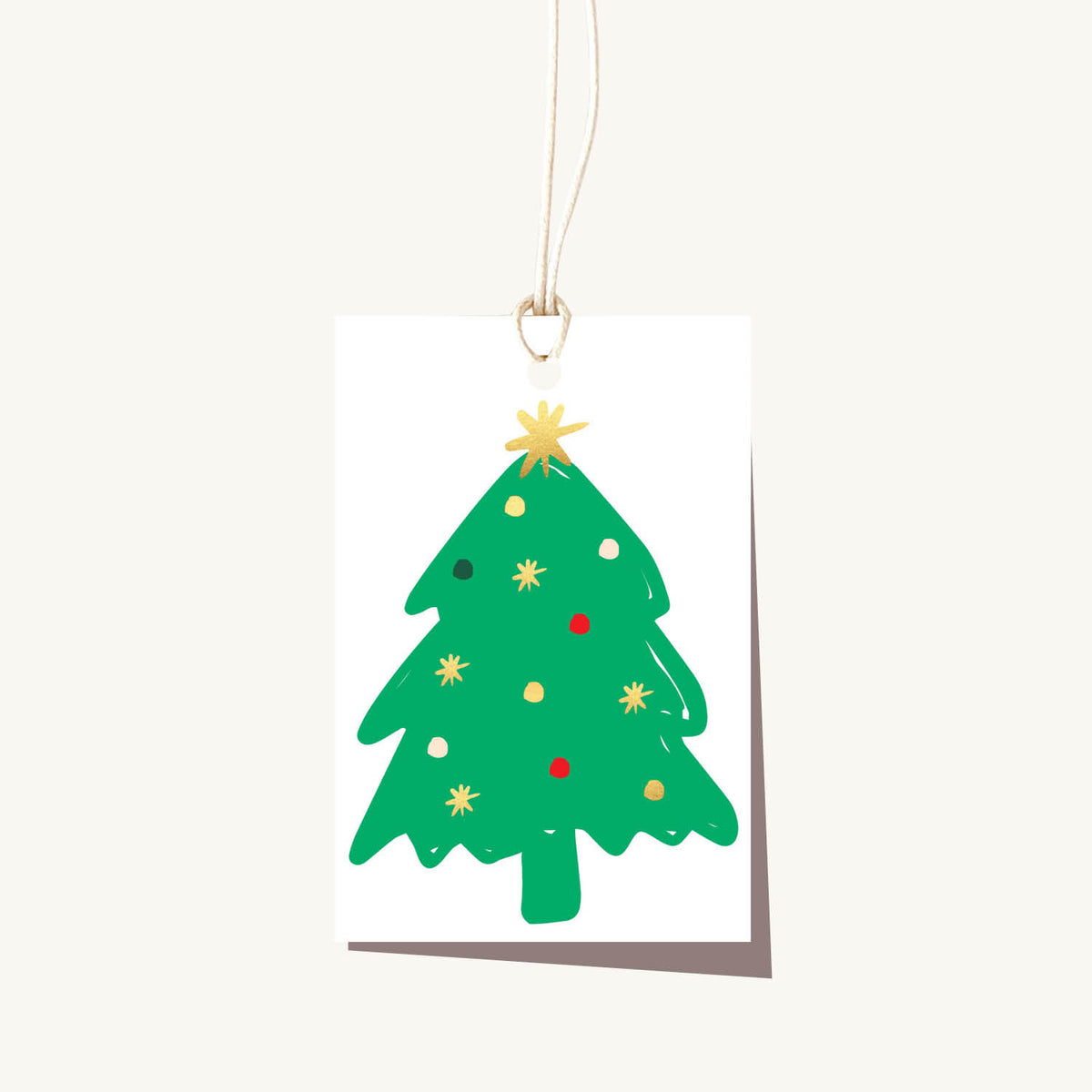 Festive Tree Tag