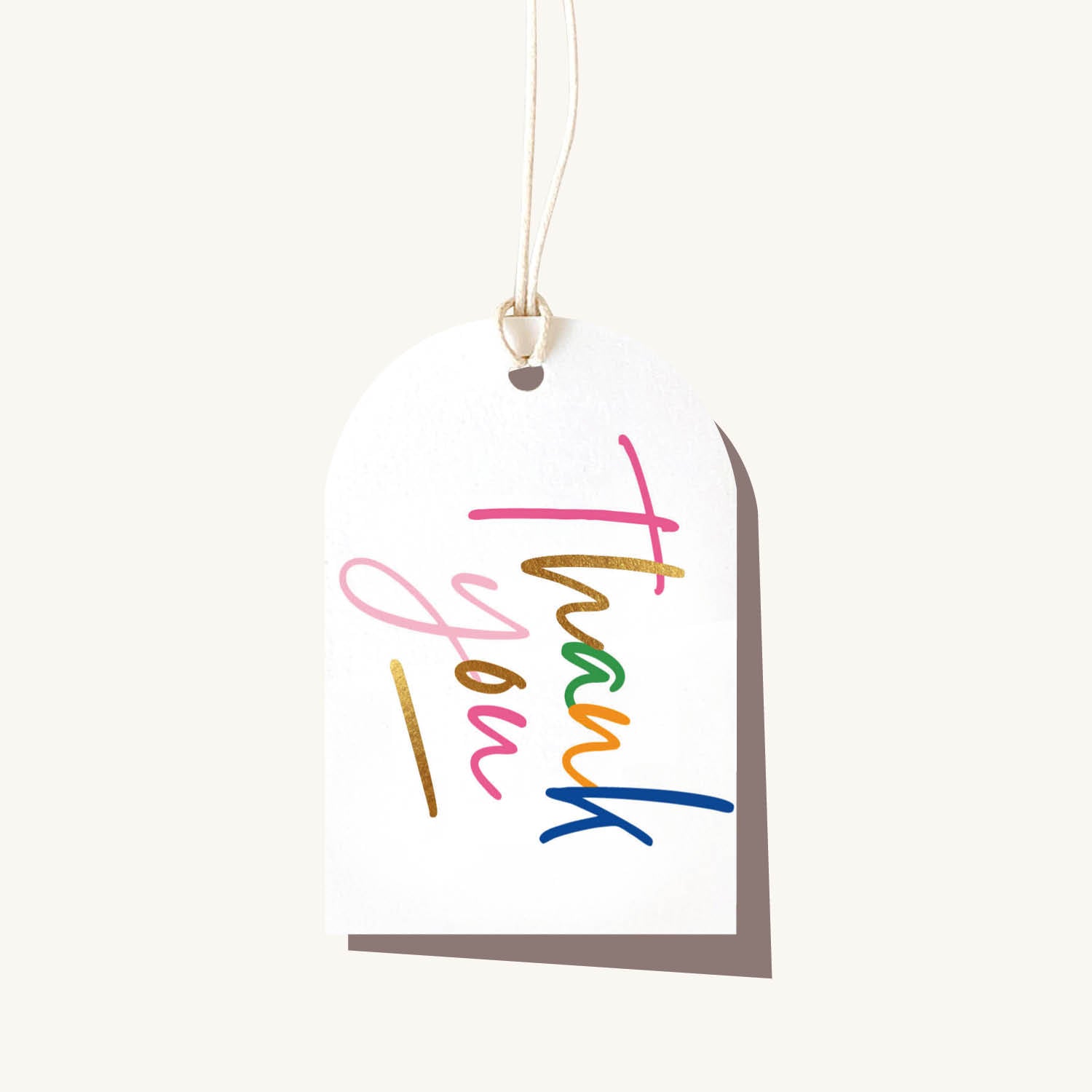 Thank you Colour (No String)