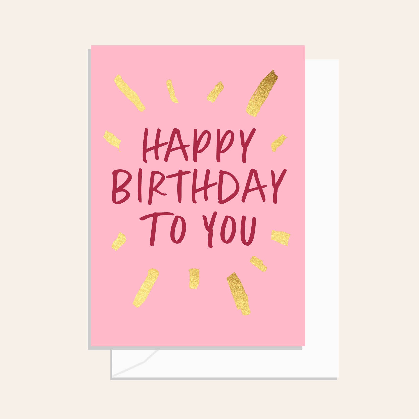 Sparkler Birthday Cherry Greeting Card