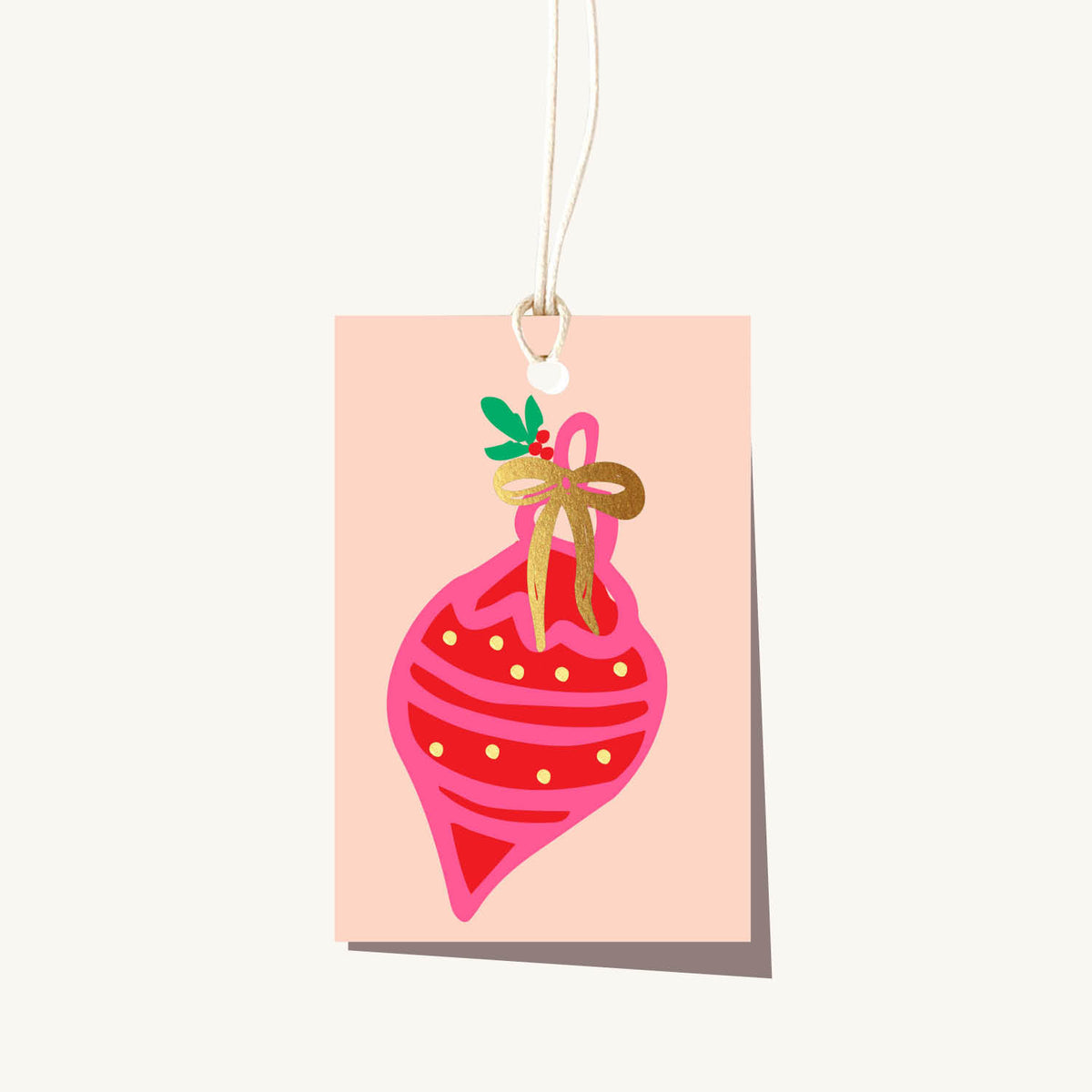 Festive Deco Gift Tag