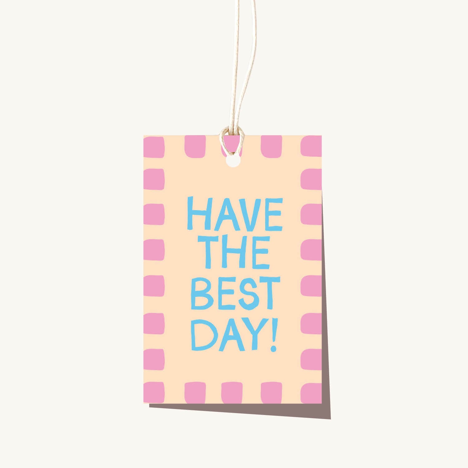 Capri Best Day Tag (No String)
