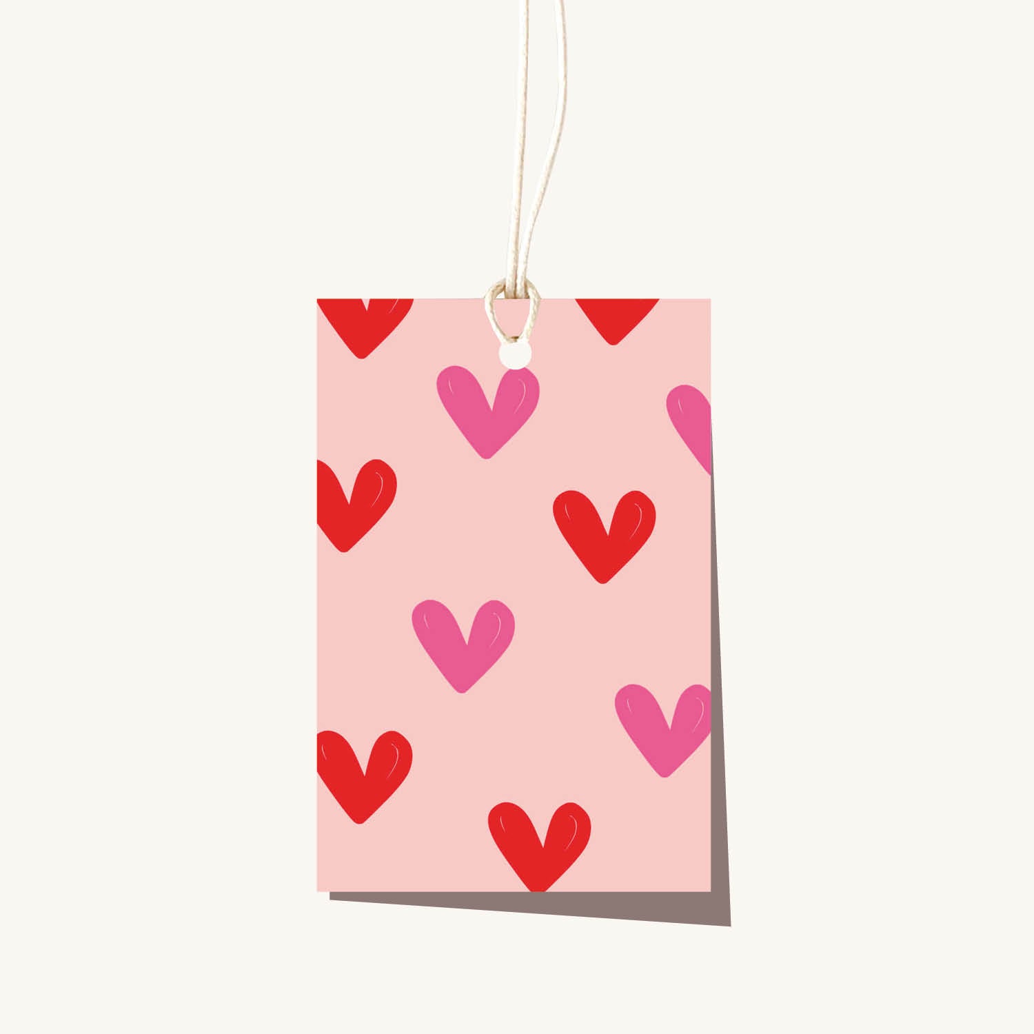 Hearts Gift Tag