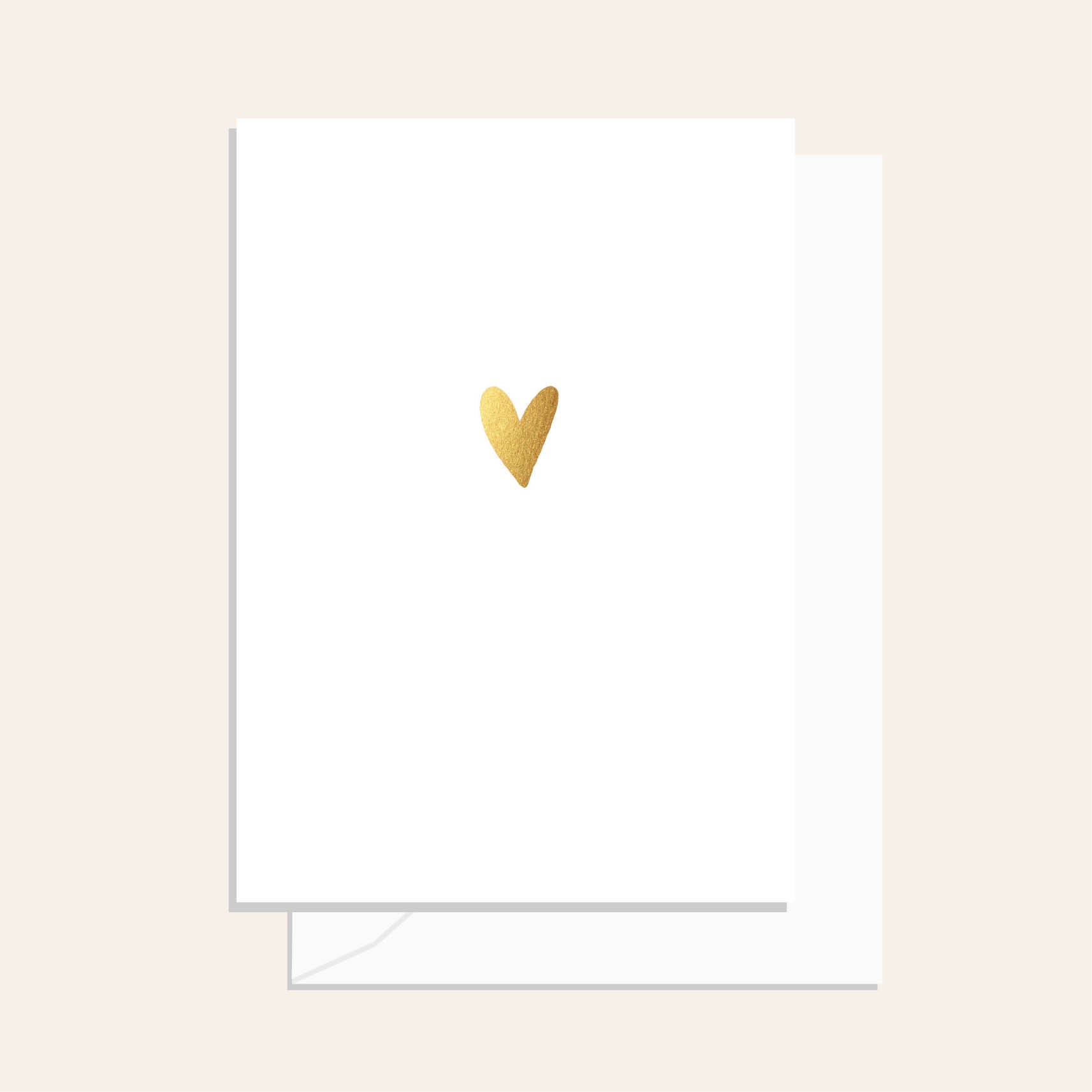 Small Gold Heart
