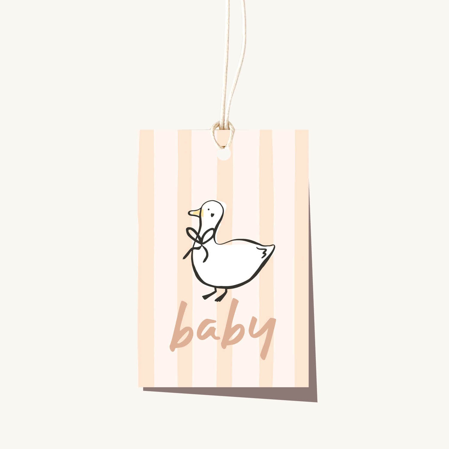 Baby Duck Tag