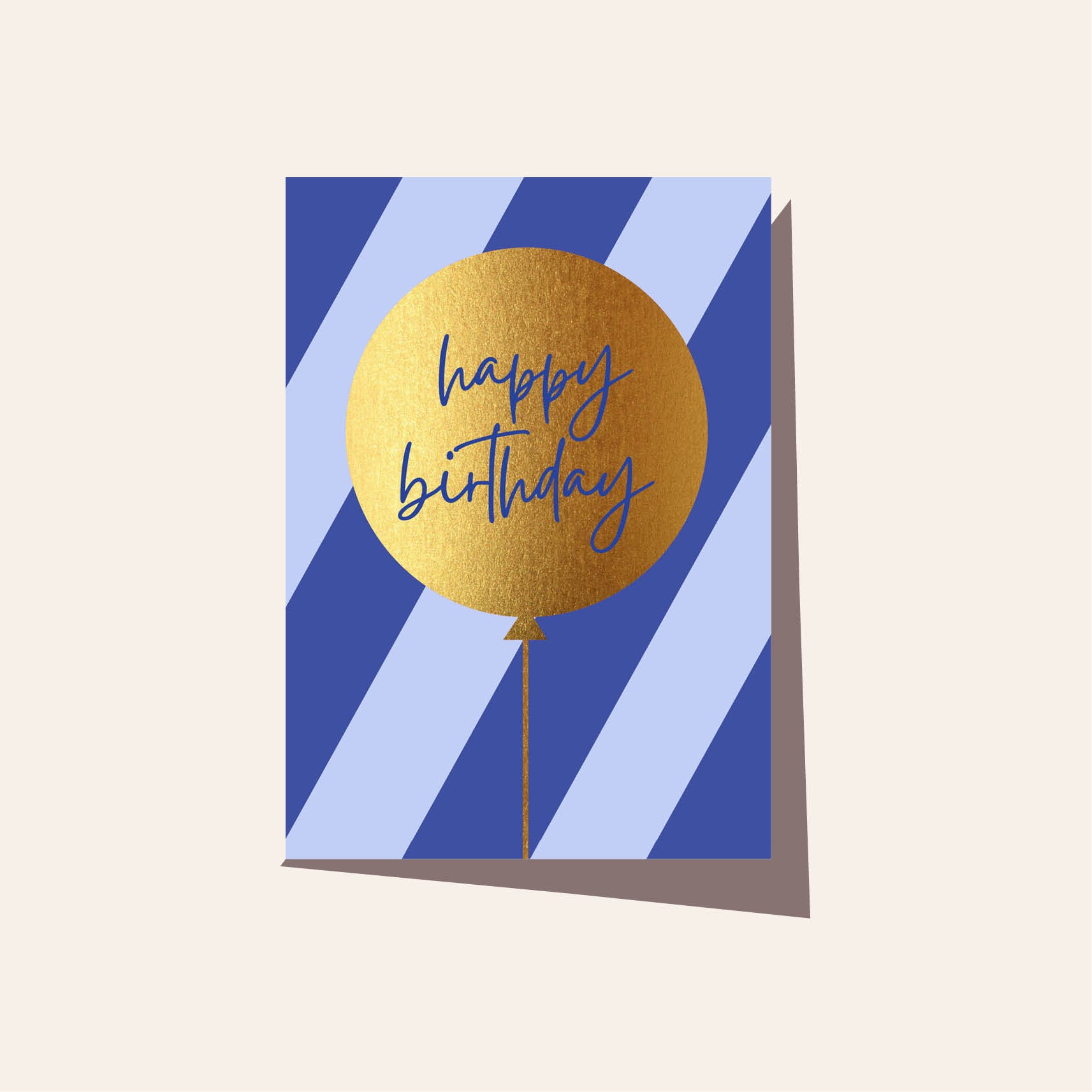 Balloon Blue Stripe