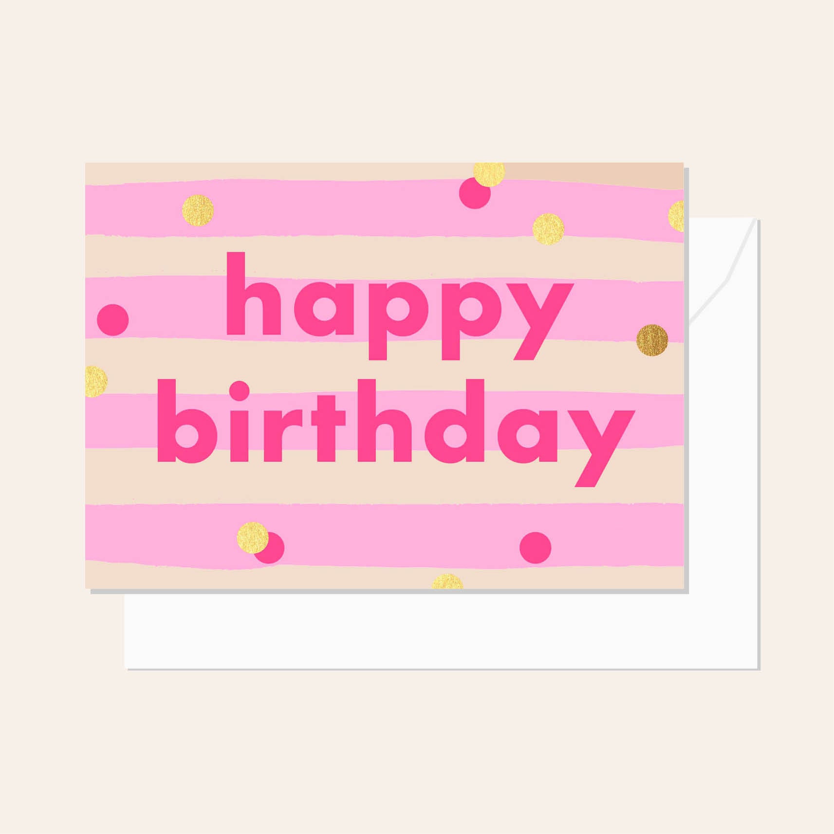 Birthday Confetti Pink