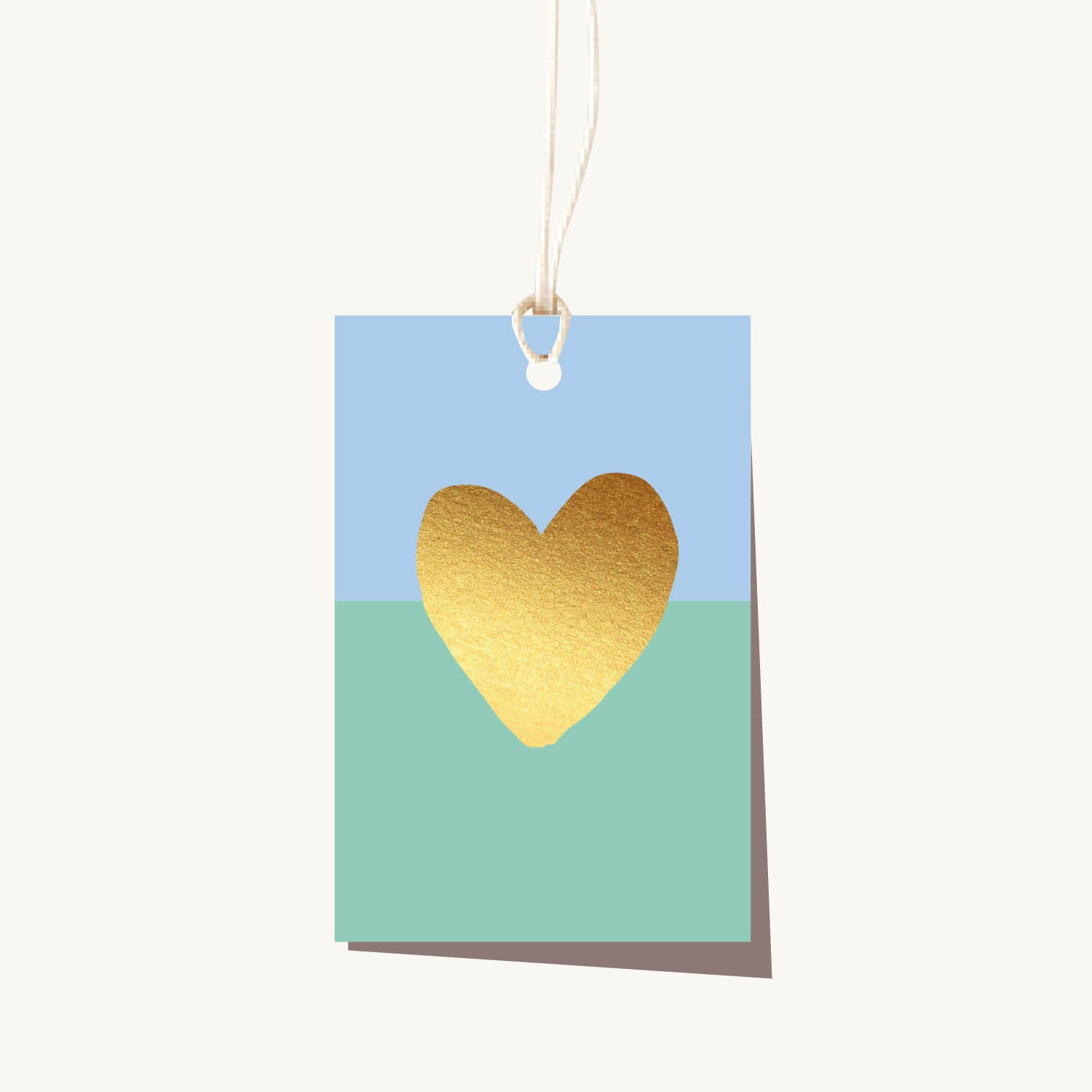 Heart Ocean Gift Tag