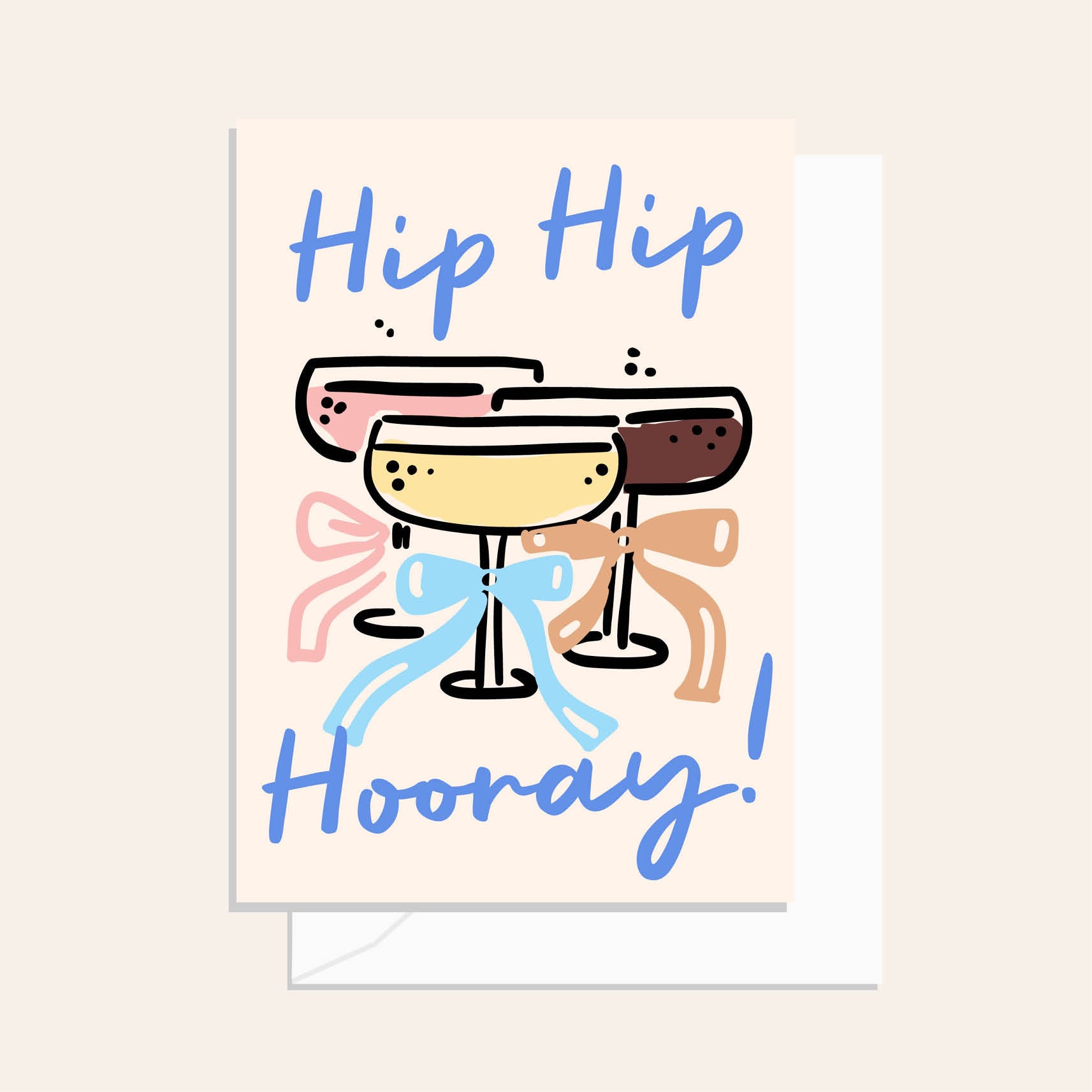 Hip Hooray Martini's Card