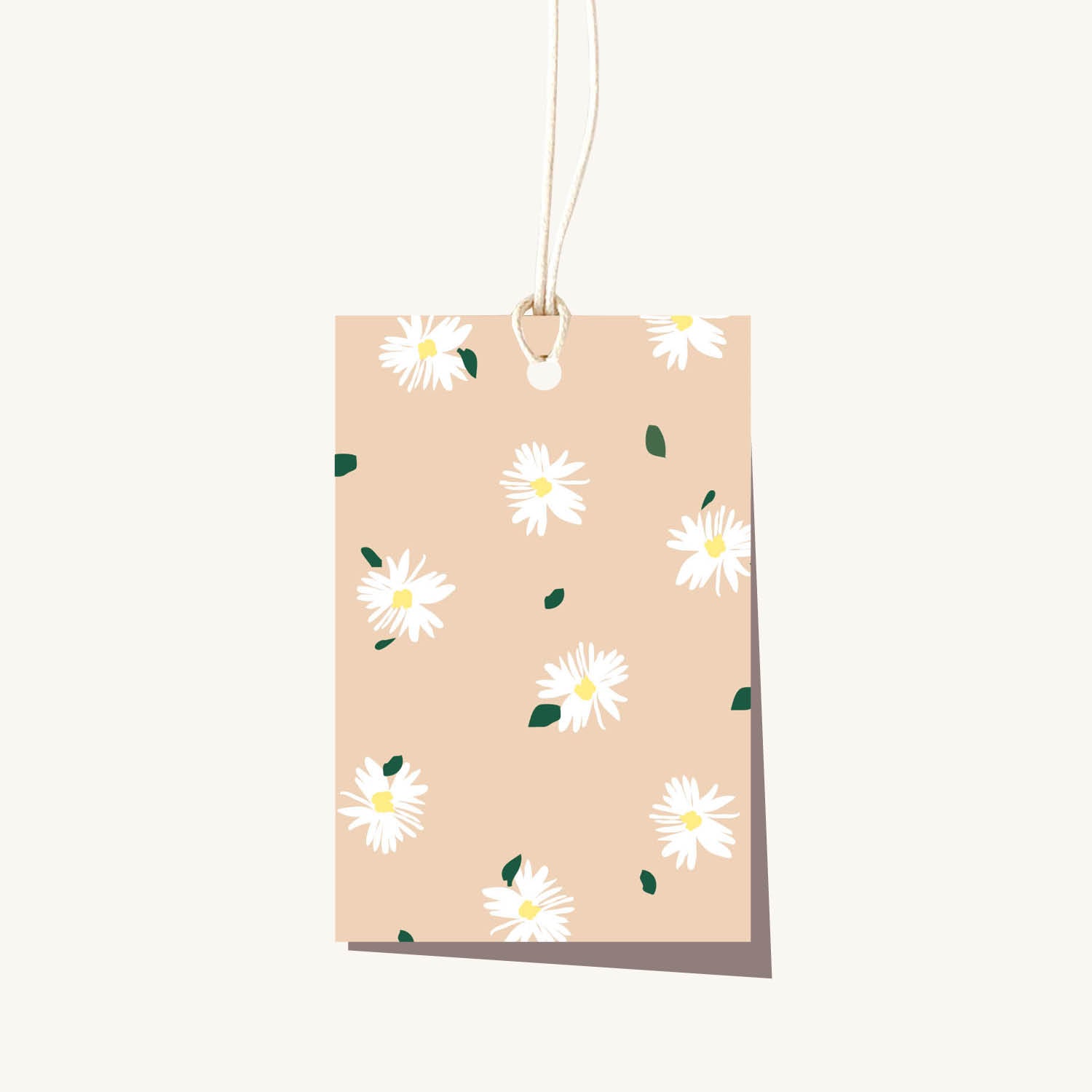 Wildflower Daisy Tag