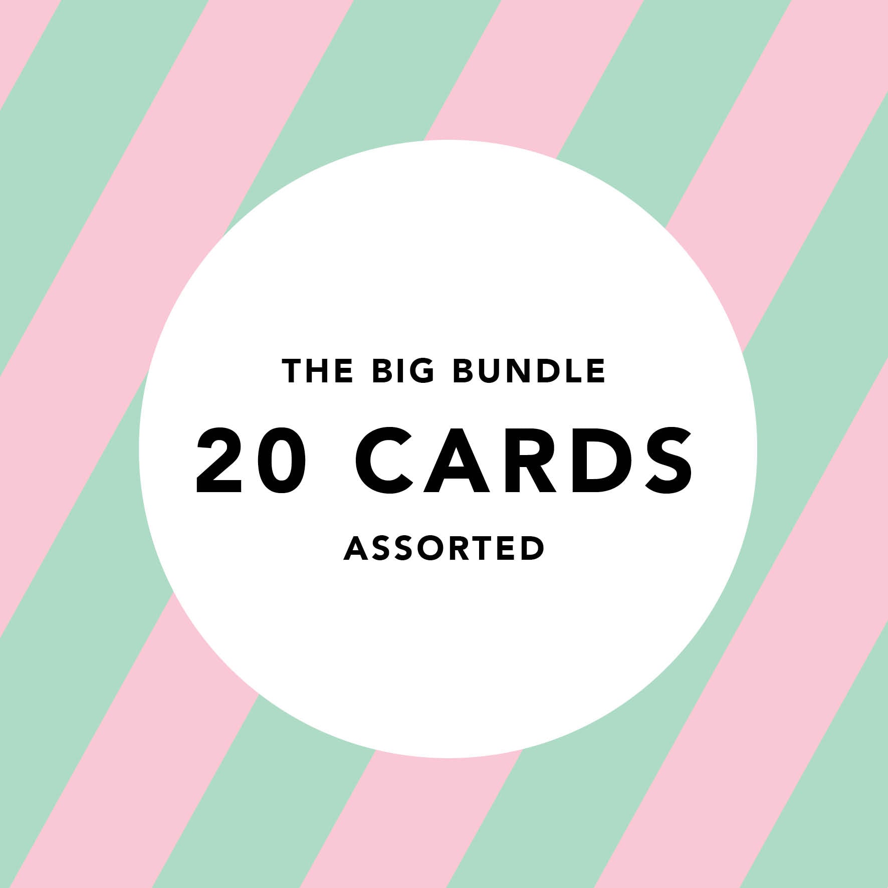 The Big Bundle of 20 Assorted Cards