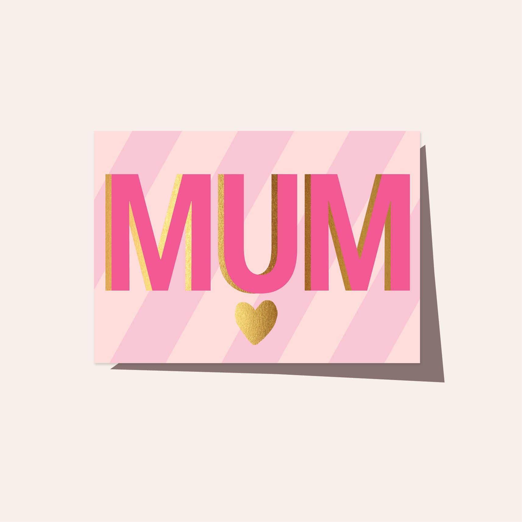 Mum Neon Stripe