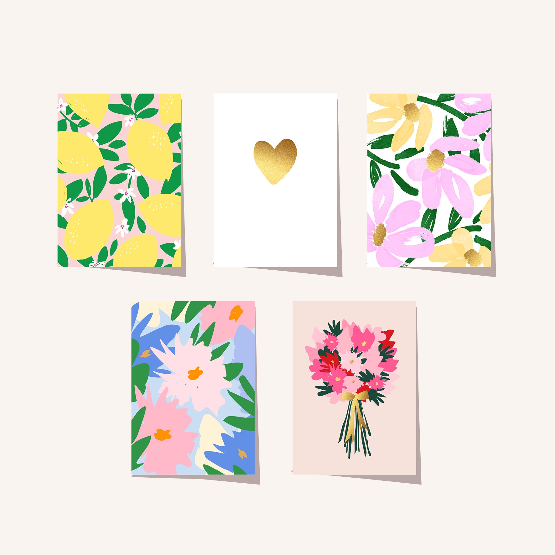 All Occasion Pack of 5 Cards