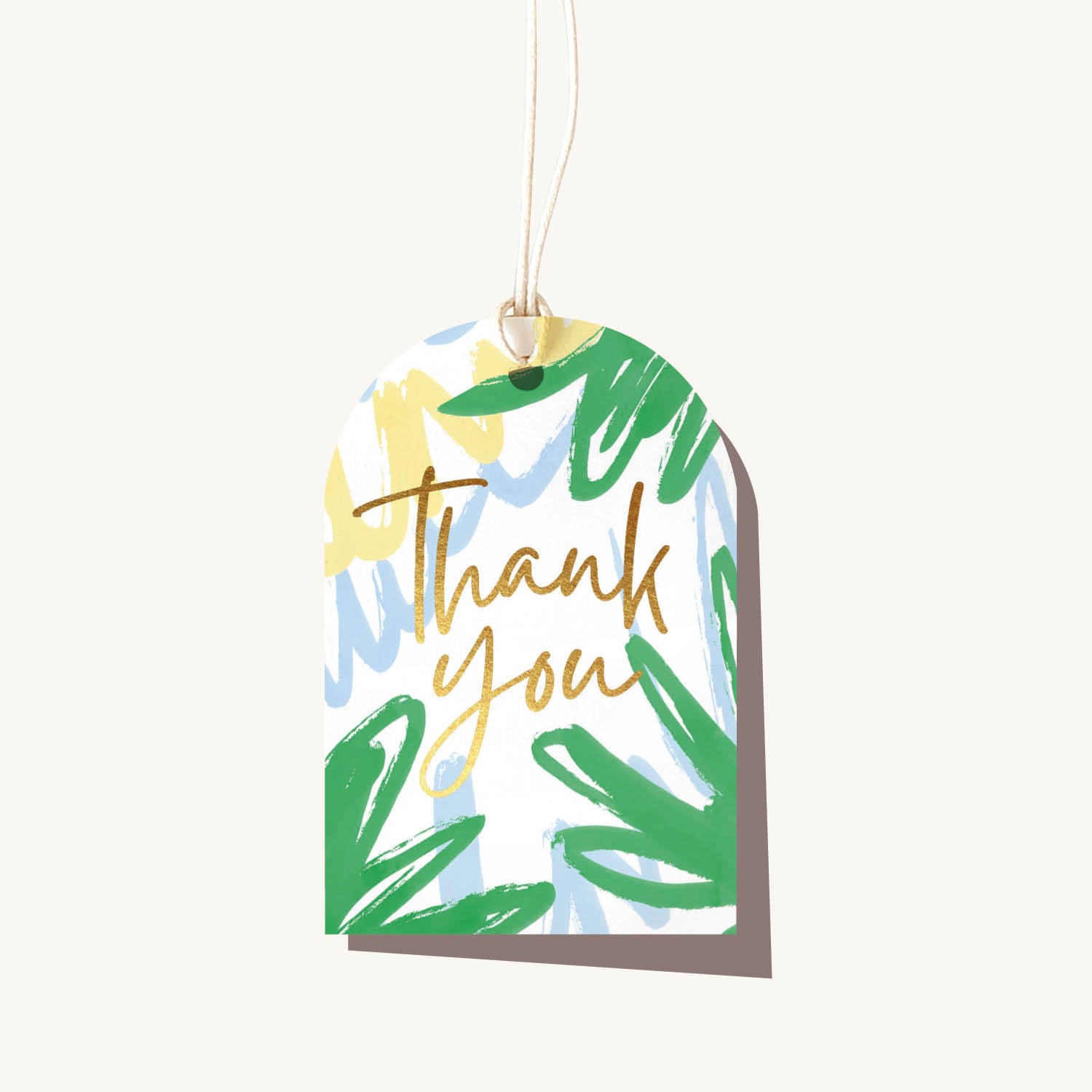 Resort Thank You Gift Tag
