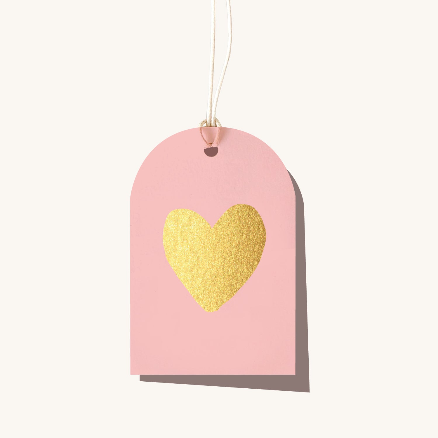 Heart Rose Gift Tag